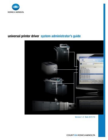 Administrator's Guide (PDF) - Konica Minolta