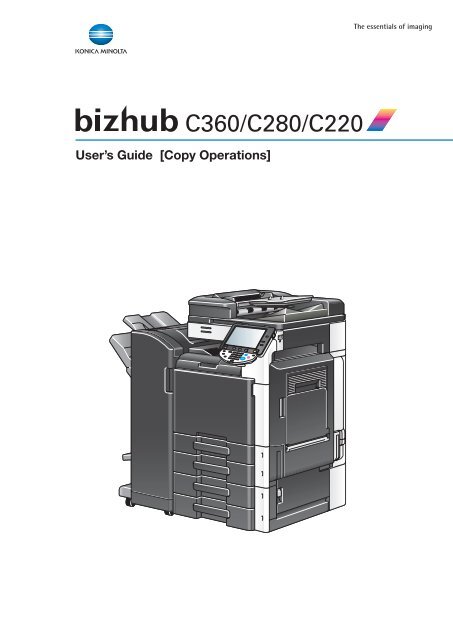 bizhub C360 - Konica Minolta