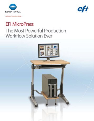 EFI MicroPress Brochure - Konica Minolta