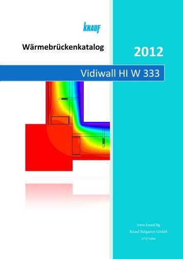 Vidiwall HI W 333 - Knauf