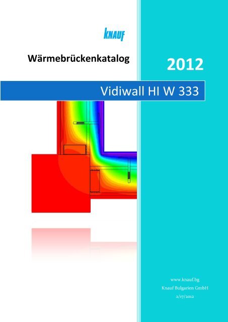 Vidiwall HI W 333 - Knauf