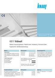 K811 Vidiwall - Knauf