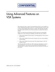 VSX_adv_features COMPANY CONFIDENTIAL.pdf - Knowledge ...