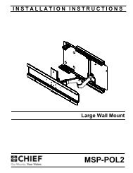 MSPPOL2 INSTALLATION INSTRUCTIONS for ... - Knowledge Base