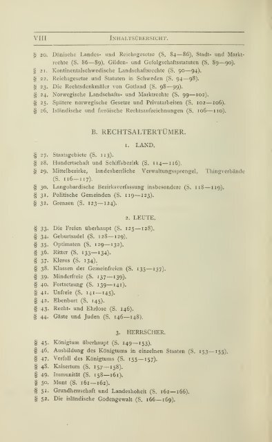 Amira, Karl von, Grundriss des germanischen Rechts, 3. A. 1913