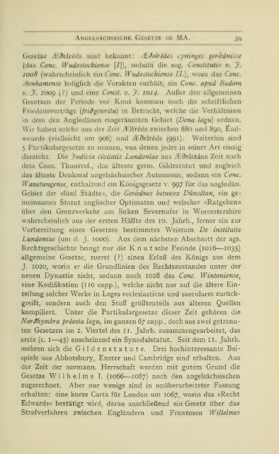 Amira, Karl von, Grundriss des germanischen Rechts, 3. A. 1913