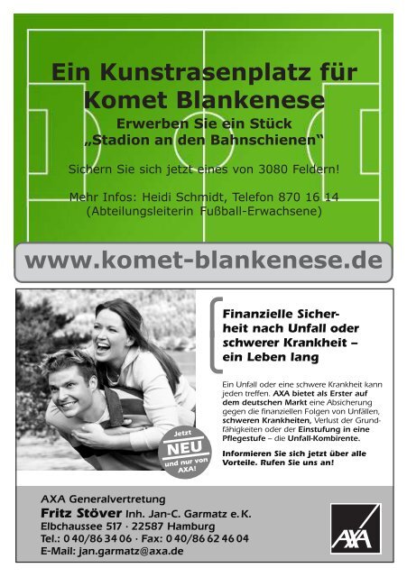 Saison 2010/2011 - Komet Blankenese