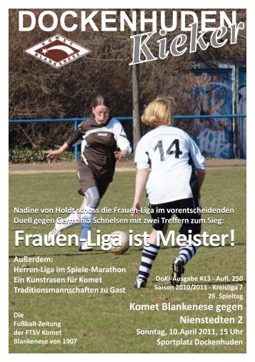 Saison 2010/2011 - Komet Blankenese