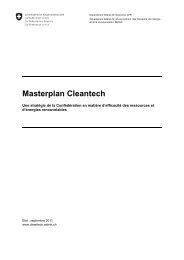 Masterplan Cleantech