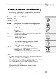 Ein Wörterbuch der Globalisierung (pdf, 2 S.) - Kompass