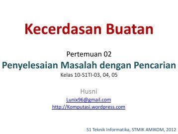 Kecerdasan Buatan - 02.pdf - Komputasi