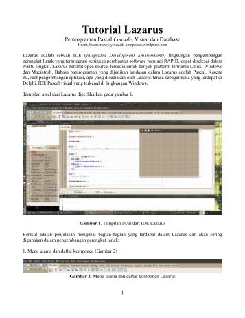 Tutorial Lazarus - Komputasi