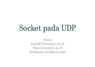 Pemrograman Socket: UDP - Komputasi