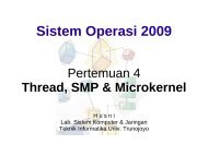 Thread, SMP & Microkernel - Komputasi