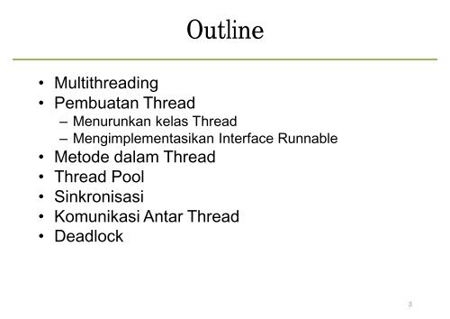 Pemrograman Banyak Thread - Komputasi