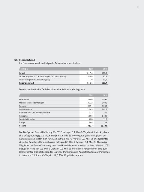 deutschen - Über Heraeus