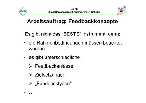 Individualfeedback - Bayern