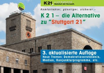 7. Das Projekt Stuttgart 21 (S21) - Kopfbahnhof 21