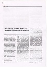 Kosi: Rising Waters, Dynamic Channels and Human ... - Kosi Aayog