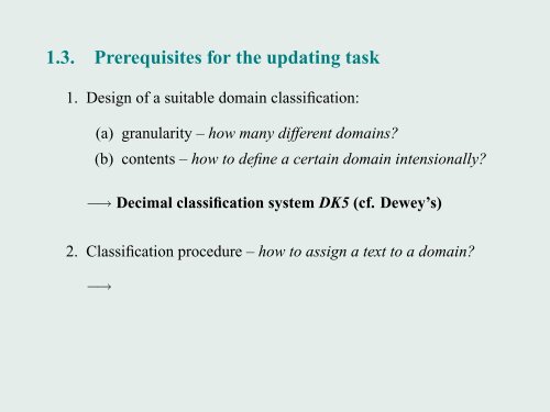 Automatic detection of new domain-specific words, using document ...