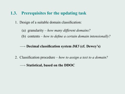 Automatic detection of new domain-specific words, using document ...