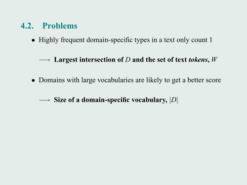 Automatic detection of new domain-specific words, using document ...