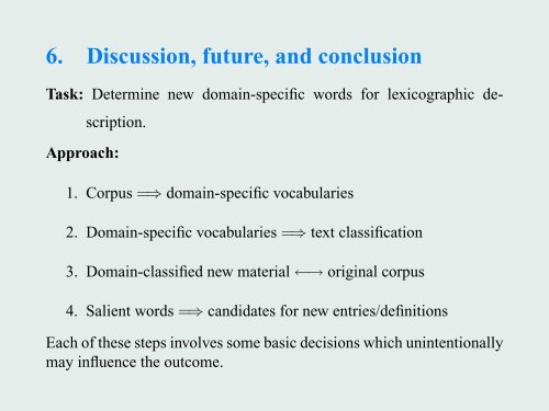 Automatic detection of new domain-specific words, using document ...