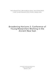 Broadening Horizons 3. Conference of Young Researchers - Khalili ...