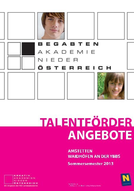 Amstetten/Waidhofen an der Ybbs - Kreativakademien ...