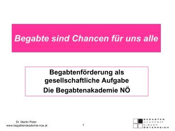 www.begabtenakademie-noe.at - Kreativakademien Niederösterreich