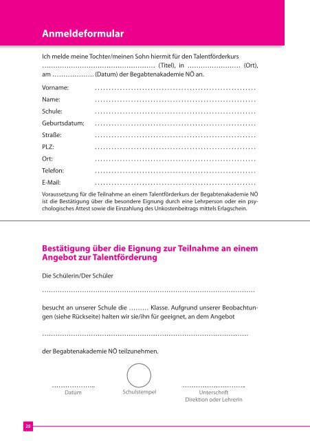 Klosterneuburg/Wien-Umgebung - Kreativakademien Niederösterreich