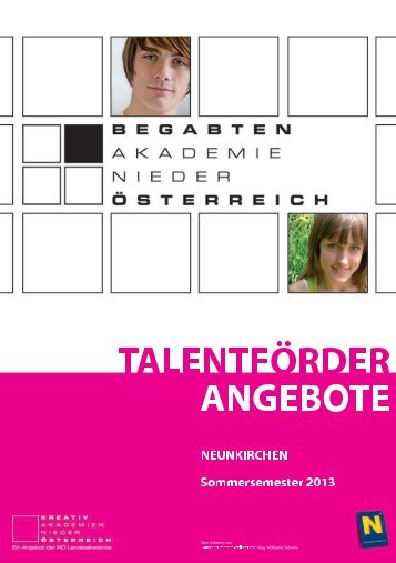 Neunkirchen - Kreativakademien Niederösterreich