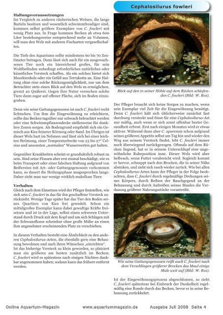 Download - Online Aquariummagazin