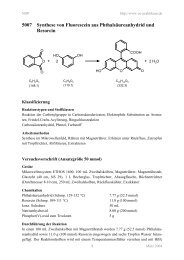 5007 Synthese von Fluorescein aus ... - kriemhild