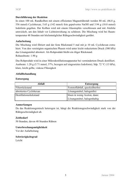 Synthesevorschrift als PDF-File zum Ausdrucken - kriemhild