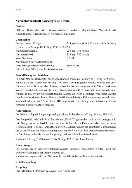 Synthesevorschrift als PDF-File zum Ausdrucken - kriemhild