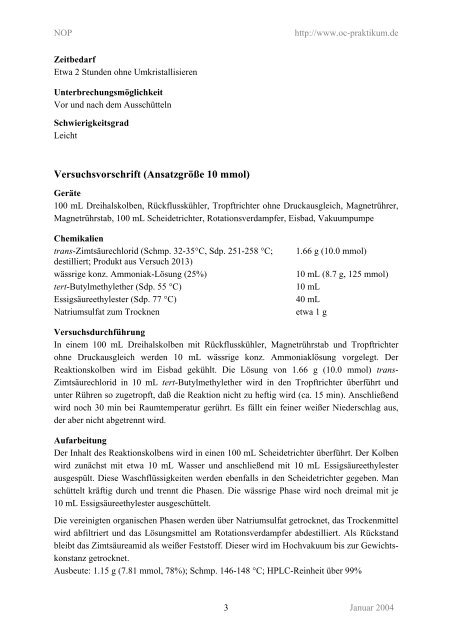 Synthesevorschrift als PDF-File zum Ausdrucken - kriemhild