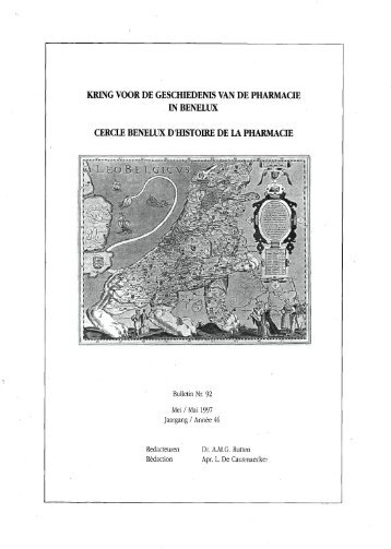 1997-092 geschiedenis/histoire pharmacie - Kringgeschiedenis - Kava