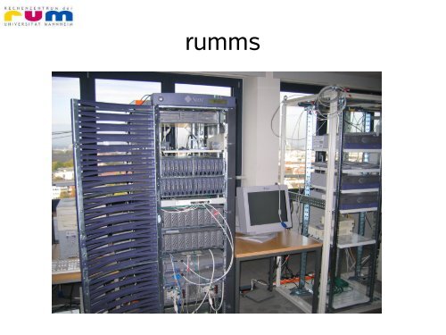 Mail-Infrastruktur - KRUM Server - Universität Mannheim