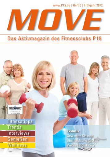 Das Aktivmagazin des Fitnessclubs P 15 - P15 Fitnessclub