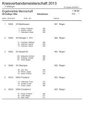 Kreisverbandsmeisterschaft 2013 - Ksv-goettingen