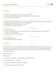 Lauren Banfield - University of Dayton : Homepages