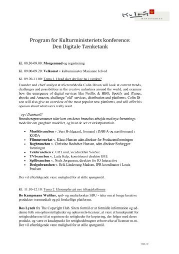 print (pdf) - Kulturministeriet