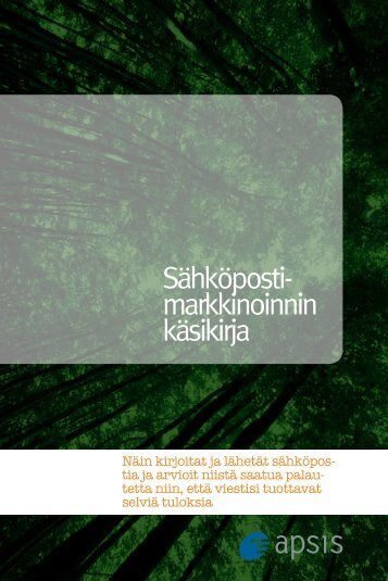 Sähköposti- markkinoinnin käsikirja - Apsis