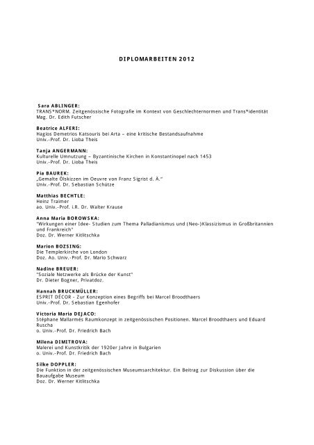 Expose dissertation kunstgeschichte picture