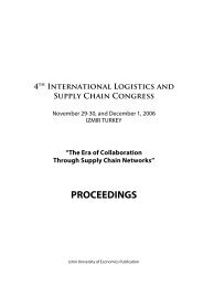 4 th International Logistics and Supply Chain Congress