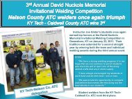 3rd Annual David Nuckols Memorial Invitational ... - Kentucky Tech