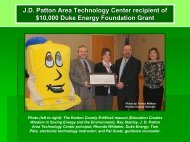 J.D. Patton Area Technology Center recipient of ... - Kentucky Tech