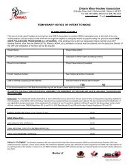 POLICY 3.8 - INTENT TO MOVE FORM