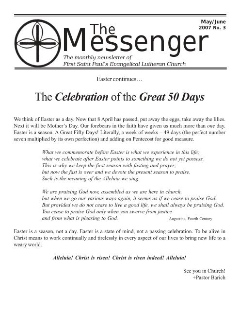 The Celebrationof the Great 50 Days